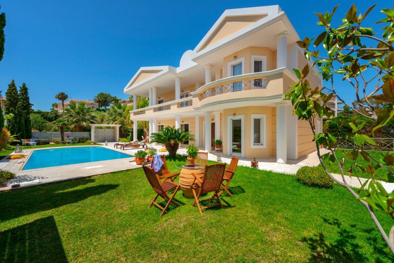 The Painters Luxurious Villa Anavyssos Exterior foto