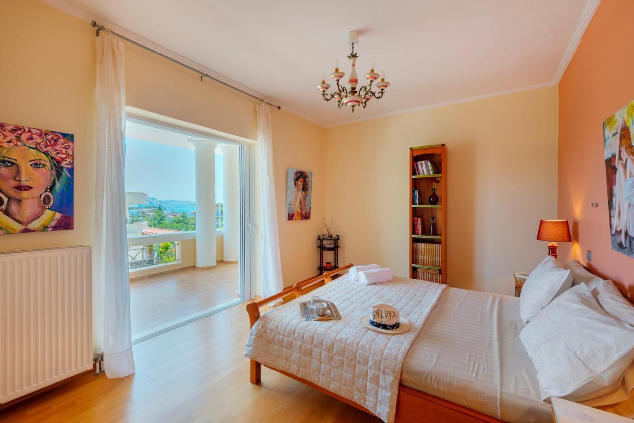 The Painters Luxurious Villa Anavyssos Exterior foto