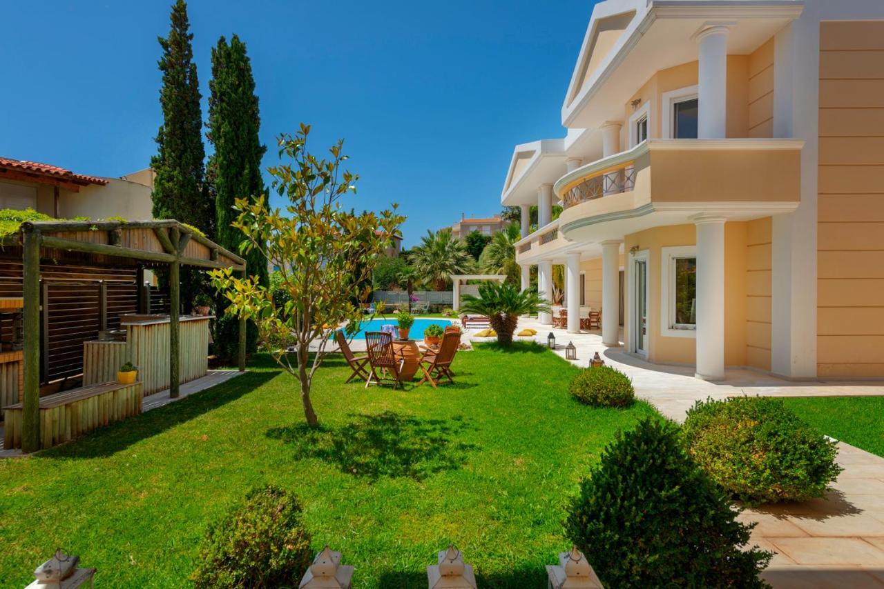 The Painters Luxurious Villa Anavyssos Exterior foto