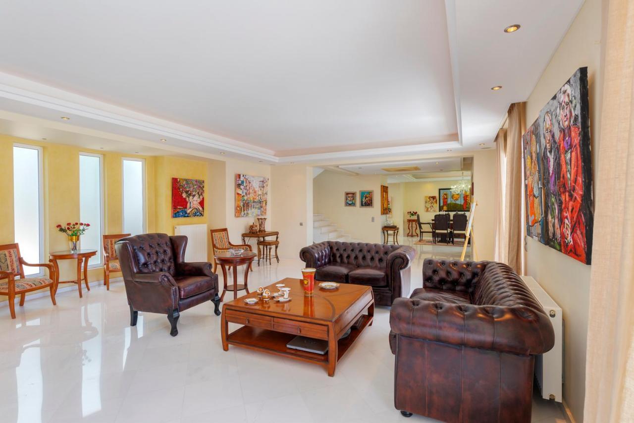 The Painters Luxurious Villa Anavyssos Exterior foto
